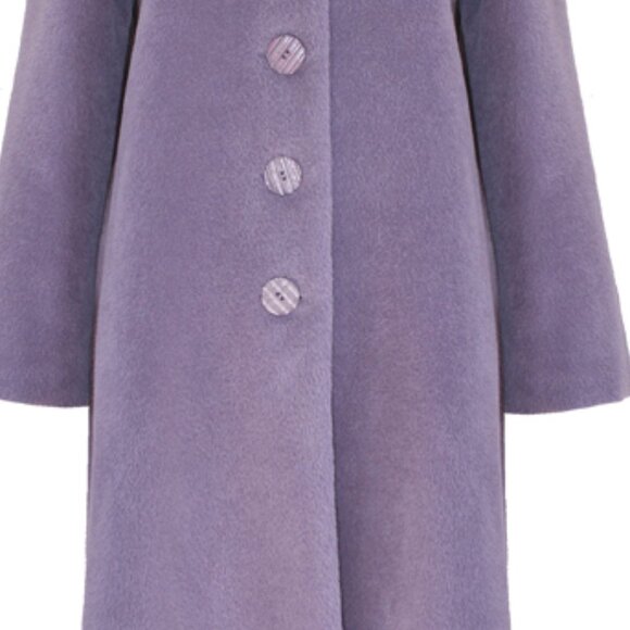 Suri Alpaca Swing Coat. Made in Peru. - Picture 4 of 5